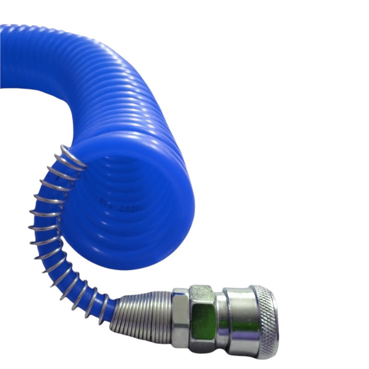 شلنگ فنری مدل Blue15 turk yel سایز 8×5 طول 15 متر