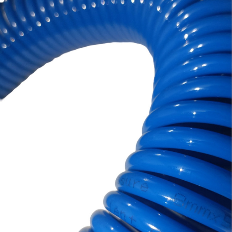 شلنگ فنری کد PU20 org hydro سایز 8×5 طول 20 متر