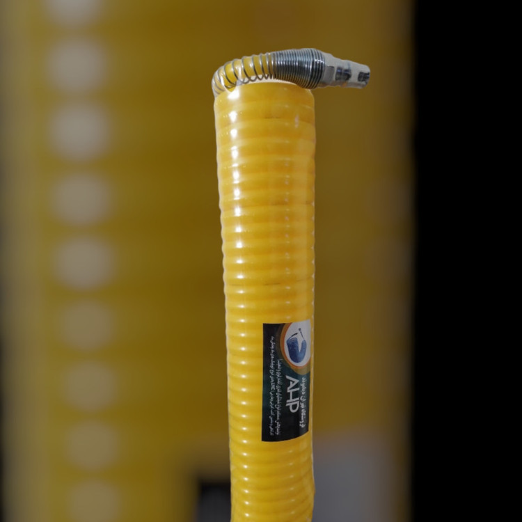 شلنگ فنری مدل yel18 turk yel سایز 8×5 طول 18متر