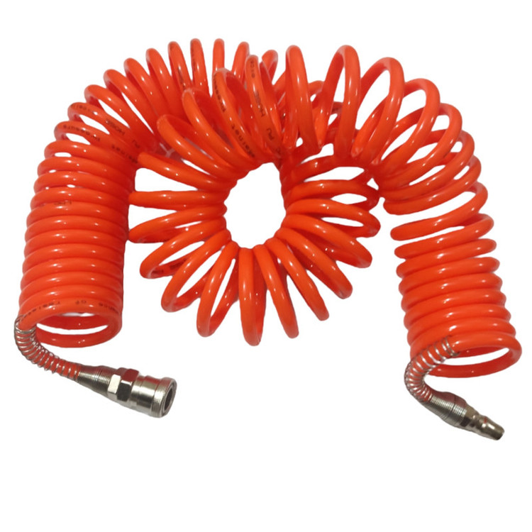 شلنگ فنری کد PU15org hydro سایز 8×5 طول 15 متر