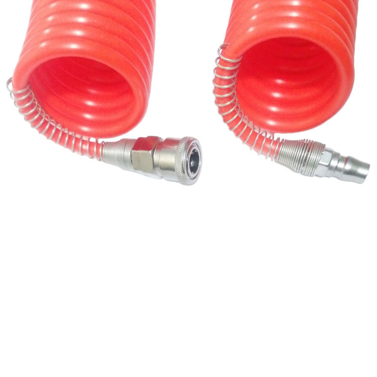 شلنگ فنری کد PU15org hydro سایز 8×5 طول 15 متر
